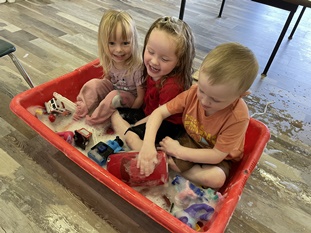 two years olds in childcare