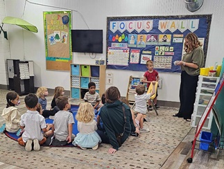 kids learning in Ready-Set-Grow preschool